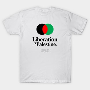 Liberation Of Palestine T-Shirt